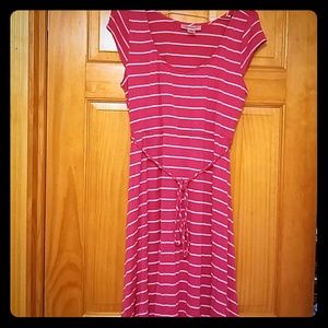 Med A line motherhood maternity dress